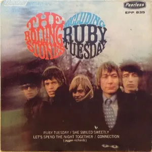 Pochette de Ruby Tuesday / She Smiled Sweetly / Let’s Spend the Night Together / Connection de The Rolling Stones