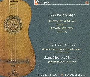 Pochette de Instrucción de Música sobre la Guitarra Española (1674-75) de Gaspar Sanz