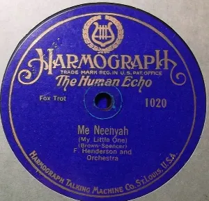 Pochette de Me Neenyah / Honest And Truly de Fletcher Henderson and His Orchestra