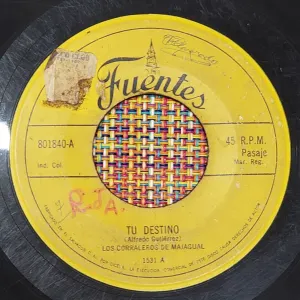 Pochette de Tu destino / Guapa jé de Los Corraleros de Majagual
