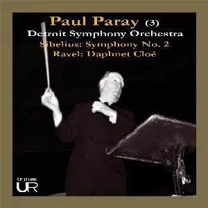 Pochette de Paul Paray in Detroit, Vol. 3 de Paul Paray - Detroit Symphony Orchestra - Jean Sibelius
