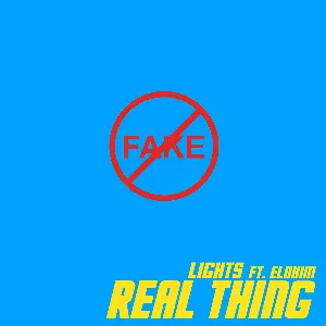 Pochette Real Thing (feat. Elohim)