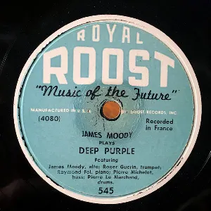 Pochette de Deep Purple / More Than You Know de James Moody
