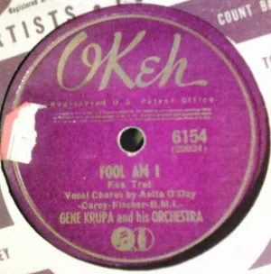 Pochette de Fool Am I / Slow Down de Gene Krupa and His Orchestra