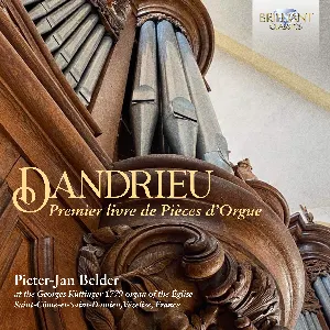 Pochette de Premier livre de Pièces d’Orgue de Pieter-Jan Belder - Jean‐François Dandrieu