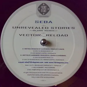 Pochette de Unrevealed Stories de Seba