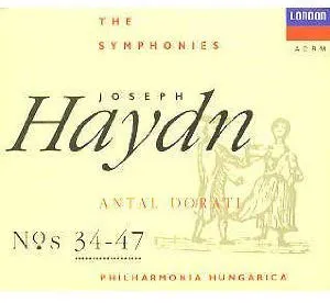 Pochette The Symphonies Nos. 34-47