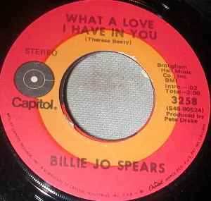 Pochette de Souvenirs and California Memories / What a Love I Have in You de Billie Jo Spears