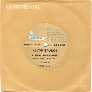 Pochette de Compacto Continental de Novos Baianos