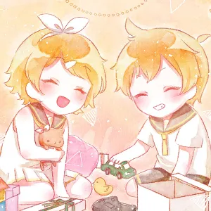 Pochette de プレゼント de Kagamine Len