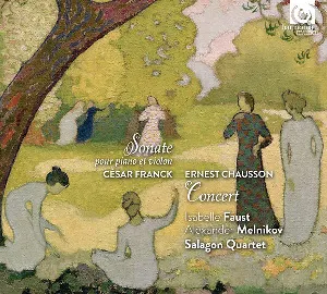 Pochette Franck: Sonate pour piano et violon / Chausson: Concert