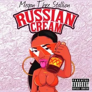 Pochette de Russian Cream Freestyle de Megan Thee Stallion