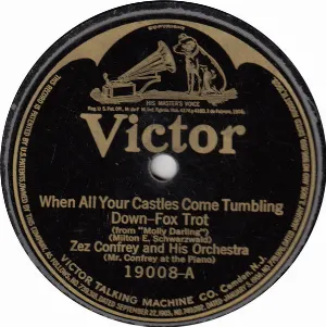 Pochette de When All Your Castles Come Tumbling Down / The Lonely Nest de Paul Whiteman and His Orchestra