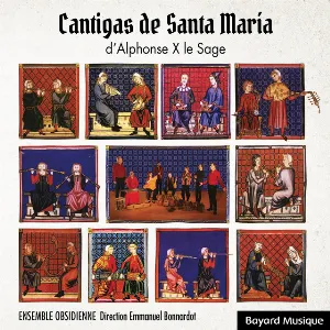 Pochette de Cantigas de Santa Maria de Alfonso X el Sabio