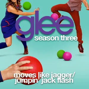 Pochette de Moves Like Jagger / Jumpin' Jack Flash de Glee Cast