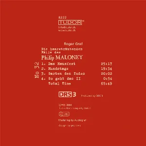 Pochette de Die haarsträubenden Fälle des Philip Maloney, N° 32 de Roger Graf