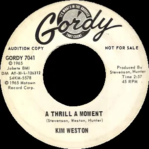 Pochette A Thrill a Moment / I’ll Never See My Love Again