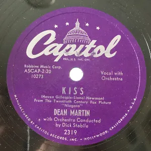 Pochette de What Could Be More Beautiful / Kiss de Dean Martin