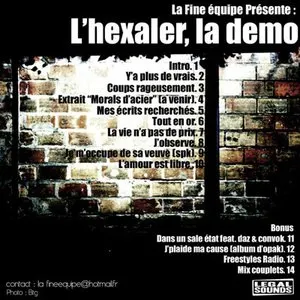 Pochette de Démo de L’Hexaler