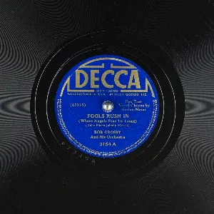 Pochette de Fools Rush In (Where Angels Fear to Tread) / Sympathy de Bob Crosby and His Orchestra