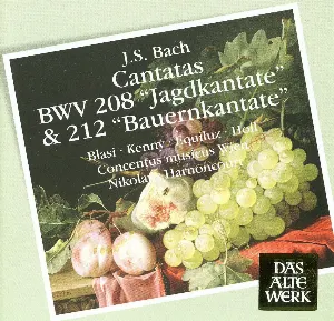 Pochette Cantatas BWV 208 