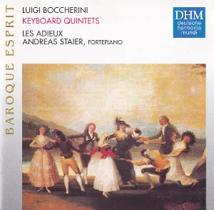 Pochette de Keyboard Quintets de Andreas Staier - Luigi Boccherini