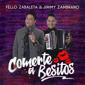 Pochette de Comerte a besitos de Jimmy Zambrano
