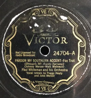 Pochette de Pardon My Southern Accent / Here Come the British de Paul Whiteman and His Orchestra