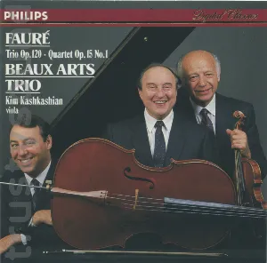 Pochette Trio op. 120 / Quartet op. 15 no. 1