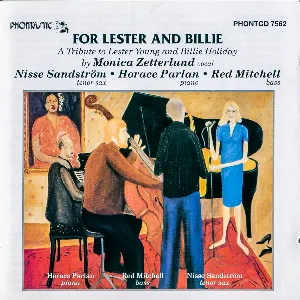 Pochette de For Lester and Billie de Red Mitchell - Horace Parlan - Monica Zetterlund