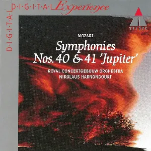 Pochette Symphonies nos. 40 & 41 “Jupiter”