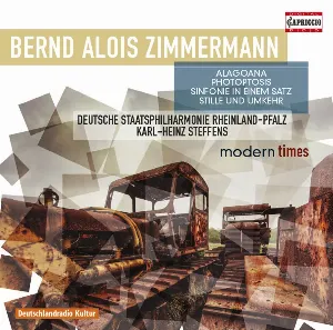 Pochette de Modern Times de Bernd Alois Zimmermann - Deutsche Staatsphilharmonie Rheinland‐Pfalz - Karl‐Heinz Steffens