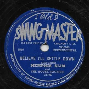 Pochette de Old Taylor / I Believe I'll Settle Down de Memphis Slim