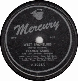 Pochette de West End Blues / I Can't Believe That You're in Love With Me de Frankie Laine