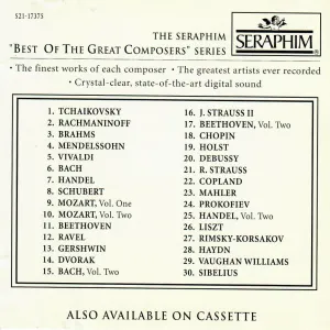 Pochette de Best of the Great Composers 16 de Willi Boskovsky - Johann Strauss - Wiener Johann Strauss Orchester