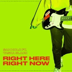 Pochette de Right Here, Right Now de San Holo