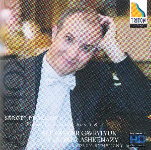 Pochette de Piano Concertos Nos. 3 & 5 de Sergei Prokofiev - Sydney Symphony Orchestra - Vladimir Ashkenazy