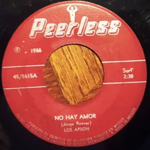 Pochette de No hay amor / Fuiste a Acapulco de Los Apson