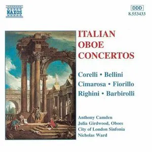 Pochette Italian Oboe Concertos