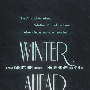 Pochette de Winter Ahead de V - Park Hyo Shin
