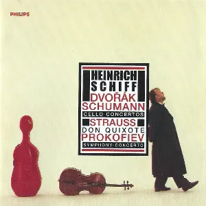 Pochette Dvořák: Cello Concerto / Schumann: Cello Concerto / Strauss: Don Quixote / Prokofiev: Symphony-Concerto