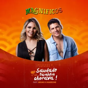 Pochette de Saudade Também Chorava de Banda Magníficos