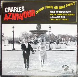 Pochette Charles Aznavour chante Paris au mois d’août