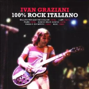 Pochette de 100 % Rock italiano de Ivan Graziani