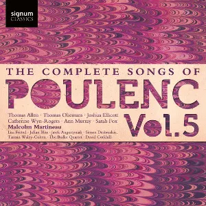 Pochette The Complete Songs of Poulenc, Vol. 5