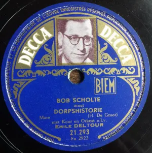 Pochette de Dorpshistorie / Tot wederziens de Bob Scholte