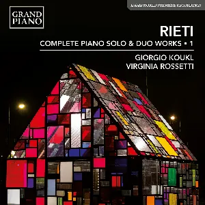 Pochette de Complete Piano Solo & Duo Works • 1 de Giorgio Koukl