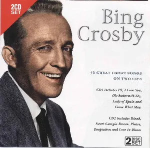 Pochette Bing Crosby (49 Great Great Songs On Two CD's)