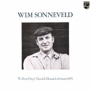 Pochette de Willem Duys’ muziek-mozaïek 10 maart 1974 de Wim Sonneveld