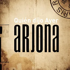 Pochette de Quién de Ricardo Arjona